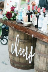 Cheers Sign for Backdrop,Wedding Bar Sign,Wedding Grass Wall Decor for Bridal…