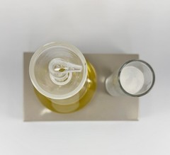 La Mer Miracle Broth Display Prop | Luxury Glass Skincare Decor ￼