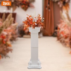 4pcs Roman Pillar Flowerpot Holder Wedding Column Landscape Venue Decor