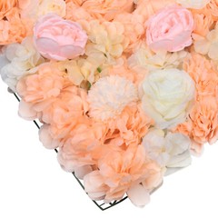 6 Artificial Flower Wall Panel Floral Backdrop Wedding Decorative Wall Panel
