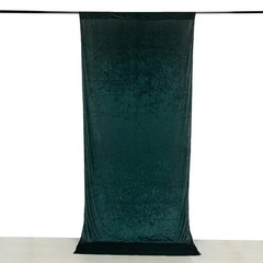 HUNTER GREEN 5 ft Premium Velvet Backdrop Curtain Wedding Booth Decorations