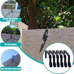 Outdoor String Light Hanger Hook Clip Bracket Mount Fastener for Garden Use