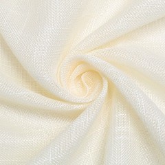 5 IVORY CHAIR SASHES Premium Polyester Faux Burlap Wedding Decorations