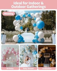 Arch Backdrop Stand Set, Metal, Set of 2, 7.2 ft and 6 ft | 7.2FT, 6.0FT Gold