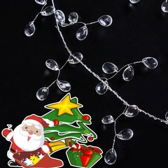 1.5M DIY Acrylic Crystal Beads Curtain Garland Branch String Party Wedding Decor