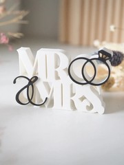 Mr And Mrs Sign Freestanding Letters Wedding Table Centerpiece Bridal Shower