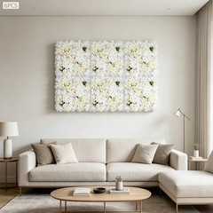 Artificial Flower Wall Panel,Wall Decoration Artificial Flower Backdrop Reusable