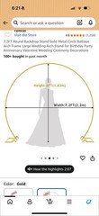 Round Wedding Arch