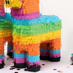 16″ x 22″ Assorted Colorful Paper Donkey Pinatas for Fiesta Party Decorations