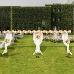 Gold Photography Background Support Stand Wedding Backdrop Steel Stand Frame new