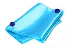 MDS 5 PCS Satin Table Runners 12 x 108 Inch 5 PCS (12 x 108 Inch) Turquoise
