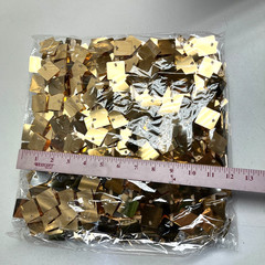 Pack of 36 Shimmer Sequin Gold Backdrop Wall Panels Wedding Birthday Party Decor