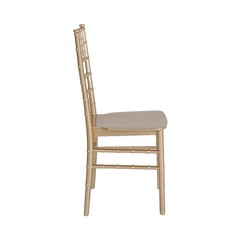 Gold Resin Chiavari Stacking Chair Heavy Duty for Event
