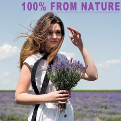 350 Stems 2 Bundles Dried Lavender Flowers, 17″ Natural ple Flowers