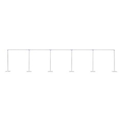 10’x50′ Backdrop Stand Pipe Kit,Background Support System Curtain Frame HOT NEW
