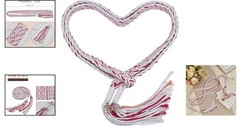 Wedding Lasso Rope Handfasting Cord with Tree of Life Pendant Rustic Ceremony