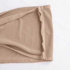 10 Nude Spandex CHAIR SASHES with Silver Round Buckles Wedding Decorations SALE