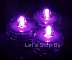 12 Submersible Wedding Floral LED PINK light Centerpiece Tower Vase Decoration