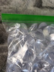 Acrylic Diamonds Vase Filler Table Decor Large 1″ Diameter (30mm)