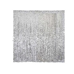 Silver Big Payette Sequined BACKDROP 20×10 ft Home Wedding Photo Prop Light Gray