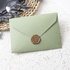 20pcs Modern Simplicity Envelope with Fire Paint Imprint 16x12cm for9995