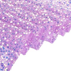 Sequin Table Runner Iridescent Purple Table Runner 25X120 inch Elegant Table
