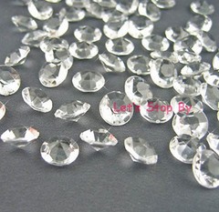 4.5mm 6mm 8mm 10 mm Diamond Confetti Wedding Floral Vase Favor Party Decoration