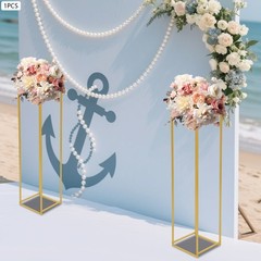 Tall Flower Stand, Rectangular Flower Display Rack, Geometric Flower Stand New