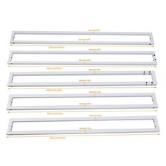 Wisfor 10Ft Metal Wedding Backdrop Stand Double Drape Party Stage Canopy Frame