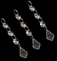 50/100Pcs Wedding Acrylic Garland Diamond Crystal Bead Chandelier Hanging Decor
