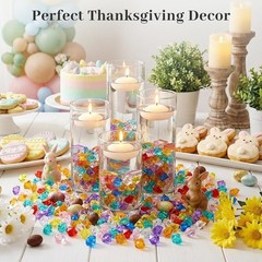 150PCS Eye-Catching Mixed Acrylic Fake Gems – Perfect for Underwater Displays