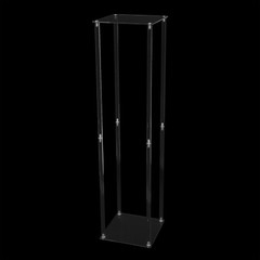 5pcs Wedding Flower Stand Acrylic Pillar Vase Stand Party Centerpiece Decor