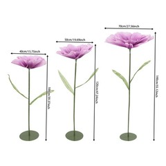 Artificial Corn Poppy Flower for Wedding Decoration, Birthday Party Banquet