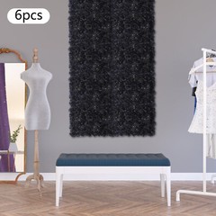 6PCS 60*40cm Artificial Flower Wall Panels for Gardens Parties Decor Backdrop