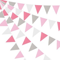 10M/33Ft Multicolor Bunting Banner Wedding for Birthday Baby Shower Party Decor