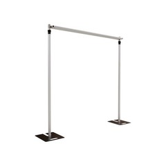10*10ft Square Backdrop Stand，Adjustable Background Holder，Wedding Backdrop Rack