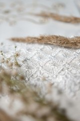 Ukrainian Wedding Rushnyk Set 2 Pcs Gold Embroidered Ceremony Towels