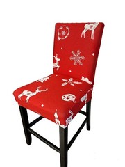 Christmas Chair Covers Stretch Party Chair Seat Covers Set Of 6 . C10