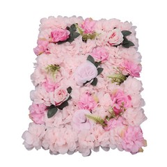 12pcs Artificial Flower Panels 24″x16″ Romantic Floral Backdrop Wedding Decor