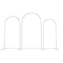 Arch Backdrop Stand, Wedding Arch Stand,candy buffets, dessert tables,3pcs