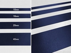 Navy 10mm 16mm 25mm 40mm Satin Ribbon For Scrapbooking Wedding Wrap Decorations