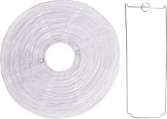 4″6″8″10″12″14″16″18 Round Paper Lanterns Lamp Wedding 8″/20CM, White
