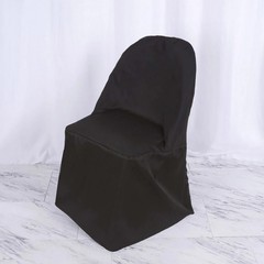 10 POLYESTER FOLDING CHAIR COVERS Wedding Party Banquet Reception Decorations