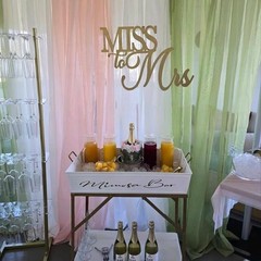 Miss to Mrs Wood Sign for Backdrop, Bridal Shower, Wedding Bar Sign, Bride to…