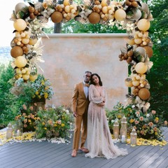 Wedding Arch Garden Arbor Metal Durable Iron for Climbing Plant Outdoor Ceremony
