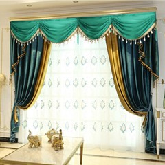 1/3m Detachable Ice Silk Swag for Wedding Party Backdrops Curtain Decorations