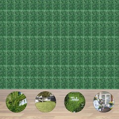 12Pack Artificial Boxwood Wall Hedge Mat 40*60cm PE Privacy Fence Grass Panels