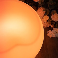 19×20 Assorted Cordless Light Up SAUCER CHAIR LED Furniture Party Decorations