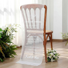 Reserved Wedding Chair Sign Banner Loving Memory Signs for Wedding with Love fro