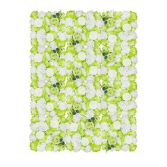 Artificial Flower Wall Panels – 12-Piece Silk Floral Decor 15×15 in